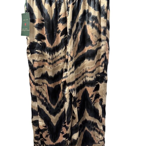 Live 4 Truth Womens Pants Sz L Polyester Palazzo Pants Animal Print. NWT - Picture 9 of 12